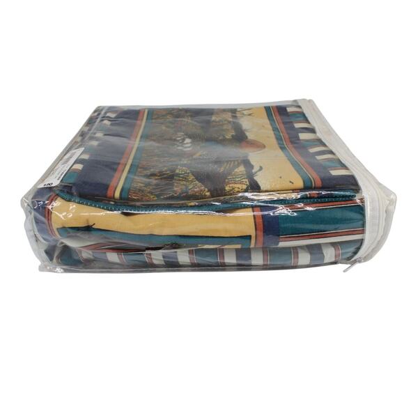 NOS Quinn Leaf Sullivan Khaki Mallard Ducks 50x84 Grommet Panel/Valance JC Penny - Picture 7 of 10